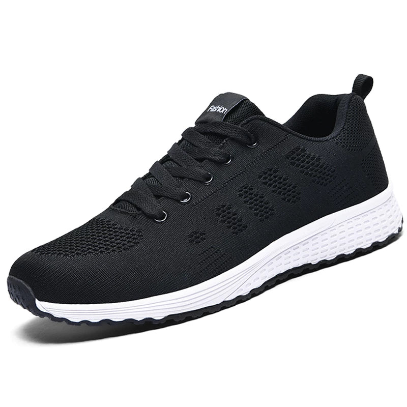 Spring and autumn new board shoes female flying weaving cloth women's shoes sports shoes flat student running shoes female